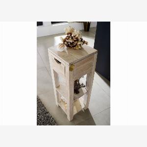 Table dappoint 29x29 Acacia blanchi Blanc NATURE WHITE 32