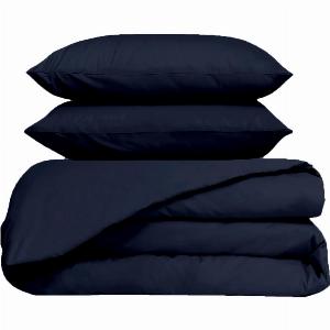 Économisez 13 Ensemble Housse de couette et taies en percale Venezia 7 teintes Haomy 240x22