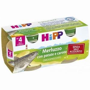 Hipp omogeneizzato merluzzo carote patate 2x80 g