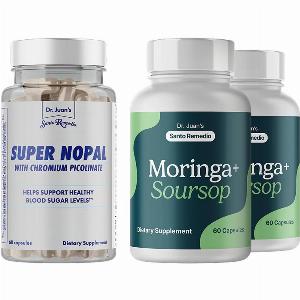 Santo Remedio Super Nopal y Moringa 2 botellas
