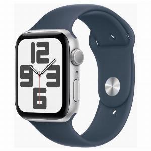 Apple Watch SE 2 GPS 44mm Alluminio argento Cinturino Sport blu tempesta SM  Ricondizionato  Come nuovo  Grade A