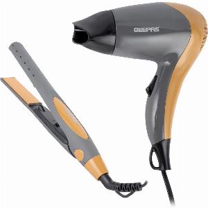 Enjoy 20 Discount on Travel Gift Set 2in1 Hair Dryer Straightener