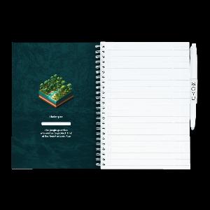 Cahier Effaçable MOYU A5  Grenouille Rouge  Rigide 2245  au lieu de 2995