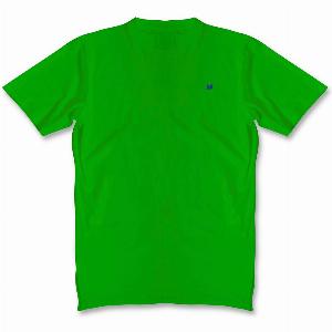Tshirt arkos in tinta unita  colore verde  taglia xl