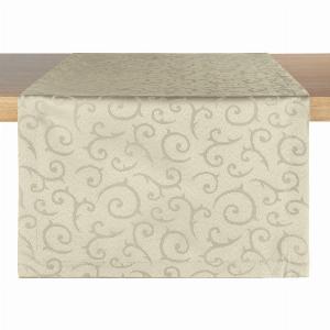 Chemin de table Antalya PULSIVA 40x130 cm lxL beige clair rectangulaire 2 pièces  Lot
