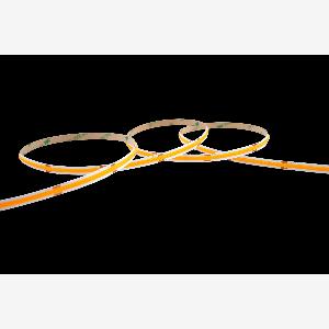 COB LED Streifen 24V 480 LEDsm 8 mm 10Wm Orange IP33 homogener Lichtstreifen