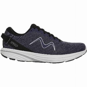 Scarpe da corsa MBT GADI II LACE UP uomo blu navy numero 415 sconto 20