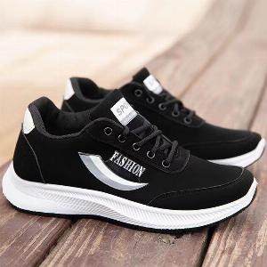 Chaussures de sport décontractées pour hommes chaussures de travail respirantes semelles souples chaussures en tissu Super résistantes à lusure commandez une taille supérieure 44