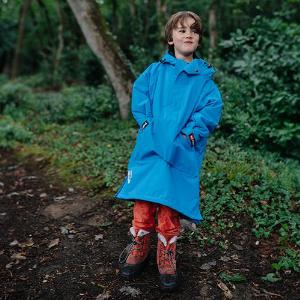 Red Equipment Kids Waterproof Dry Poncho Change Robe  Marine
