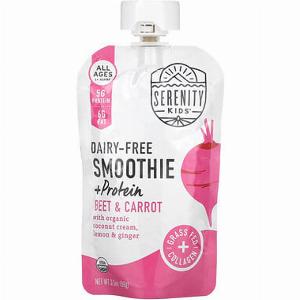 Serenity Kids Smoothie sans produits laitiers  Protéines Pour tous À partir de 6 mois Betterave et carotte 99 g