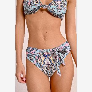 Bas de maillot de bain taille haute imprimé maintenant 12  40