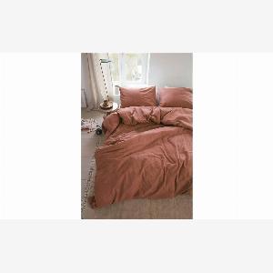Beddinghouse Flanell Bettwäsche  Frost  orange  Maße cm B 135 Bettwaren  Bettwäsche  Sconto