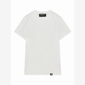 Tshirt bianca basic con etichetta mini fly ora a 45 sconto 40