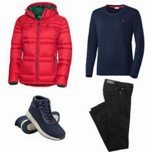 Warm und top aktuell gekleidet