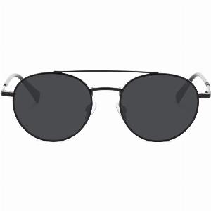 Sol No 7655 Herren Sonnenbrille mit und ohne Sehstärke  Schwarz  oval