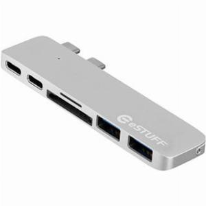 eSTUFF Allure Thunderbolt3 USBC 5K Video Slotin All in One Hub Pro f