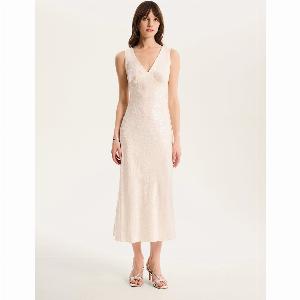 Enjoy a 10 Discount on the Ivory Iris Maxi Dress
