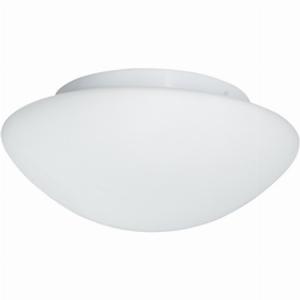 Mankato Modern Opal Glass Large Bathroom Ceiling Light In White