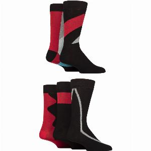 Get 33 Off Mens 5 Pack SOCKSHOP Wildfeet Bamboo Socks in BlackRedGrey 711