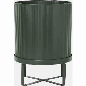 Ferm Living Bau Pot  Large  Dark Green