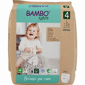 Culottes dApprentissage Bambo Nature Taille 4 20 pièces 1012  20