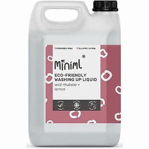 Miniml Spülmittel Rhabarber Zitrone 5L Nachfüllpackung