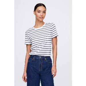 Sconto del 14 su tshirt GAP a righe bianche e nere taglia XXL