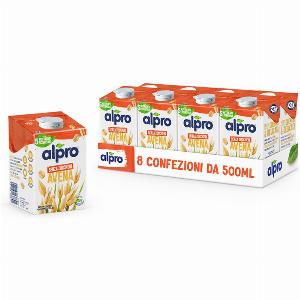 Bibite E Succhi ALPRO SENZA ZUCCHERI Bevanda Vegetale allAvena 8x500ml Alpro 8 Confezioni da 500ml 8 Confezioni da 500ml