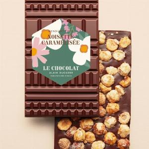 Tablette de chocolat aux noisettes caramélisées  Offre spéciale 1290