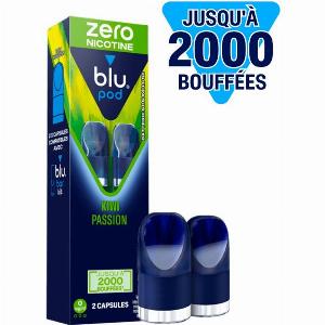 Profitez de 20 de remise sur le lot de 2 capsules Kiwi Passion Blu Bar