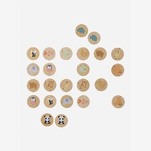 Baby TierMemory aus Holz FSC