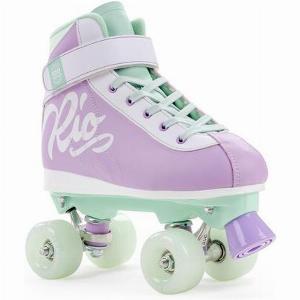 Rio Roller Milkshake Kids Quad Skates  Mint Berry