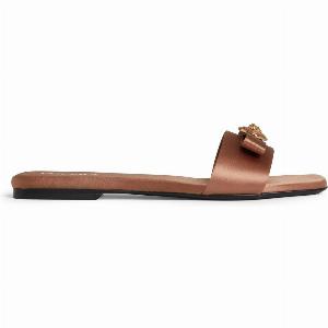 Sandalo marrone in raso prezzo ridotto da 595  a 297  50