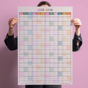 Enjoy 45 Off 20252026 Academic Year Portrait Wall Planner