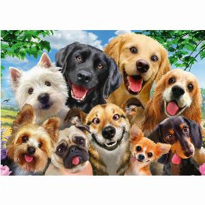 Puzzle Dogs Selfy Schmidt Spiele