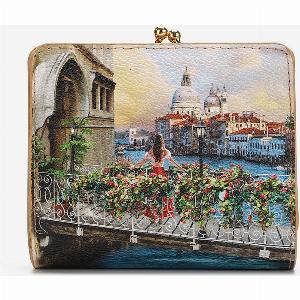 Portafoglio da donna Ynot yes656s4 con fiori ora a 3590