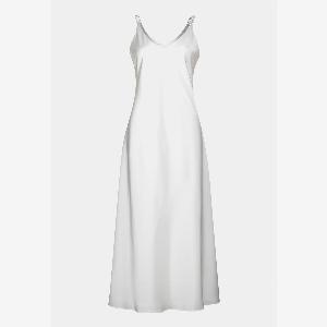 Vera Mont Abendkleid mit breiten Trägern  Rohweiß