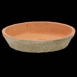 Soucoupe en terre cuite vieillie  Terracotta  D 235 cm