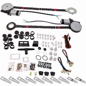 Universal Electric Power Window Lift Regulator Conversion Kit for 2 Door cars