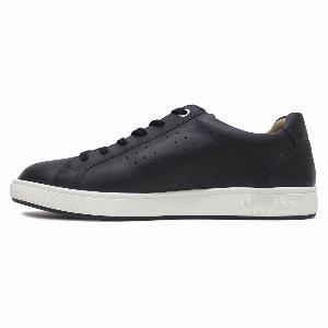 Mephisto Nikita Leather Womens Low Top Sneakers  Navy  SizeUS 95 Women