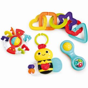 Early Learning Centre Musical Baby Bee Pram Toy Gift Set