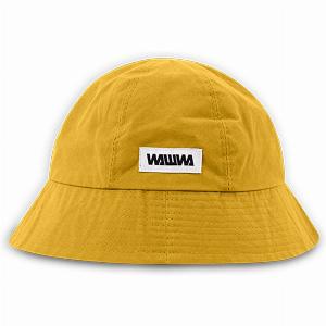 WAWWA Waxed Ripstop Bucket Hat Yellow