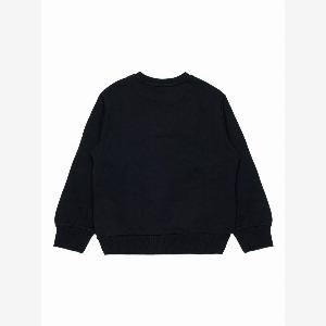 Felpa con Ricamo Oval D