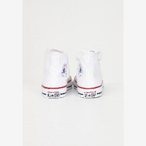 CONVERSE Sneakers CHUCK TAYLOR ALL STAR bianche per bambino e bambina