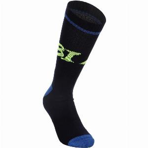 Bidi Badu Mino Crew Tech Graphic Chaussettes De Tennis Bleufoncé  4750