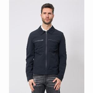Giubbotto blu Yes Zee con colletto prezzo ridotto ora 6495