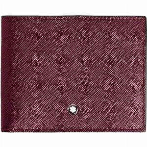 Sartorial Wallet 6cc Cassis