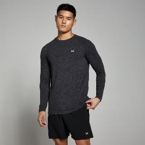 Haut à manches longues MP Performance pour hommes  Noir chiné  XL