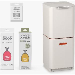 Kit de démarrage poubelle tri sélectif Joseph Joseph Compact 40L 20