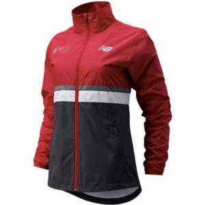 Veste New Balance London Marathon Rouge Noir Femme Taille XS